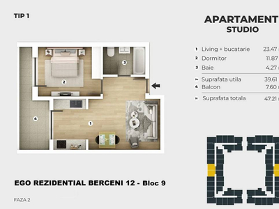 Nou - 2 Camere - Berceni - Metrou