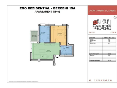 Nou 2 Camere - EGO Berceni - Langa Metrou