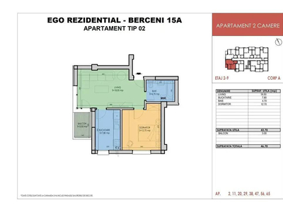 Nou 2 Camere - EGO Berceni - Metrou