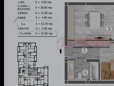 Oferta!! Apartament 2 Camere Lux Brancoveanu - Grand Arena Comision 0