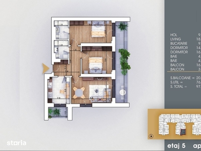 Semicentral - Inchiriere casa 5 camere - Str. Budiului