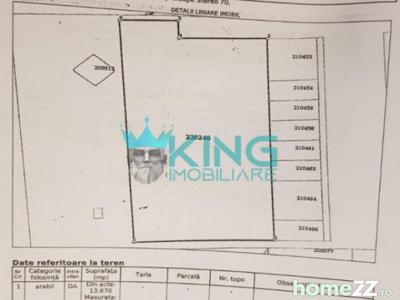 Teren intravilan 13.652mp | Deschidere 100ml | Theodor Palla