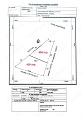 Poiana-Teren intravilan 400mp, deschidere colt, poziționat strada principala(Albatrosului 113)