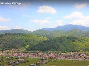 1.200 mp, cu plan urbanism constructiie, Rasnov Glajerie, Brasov FILM!