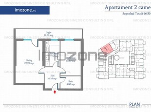 Apartament 2 Camere | 63 mp | Bloc Nou | Metrou Pacii / Preciziei | Militari