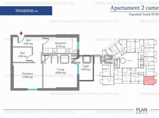 Apartament 2 Camere | 72 mp | Bloc Nou | Metrou Pacii / Preciziei | Militari