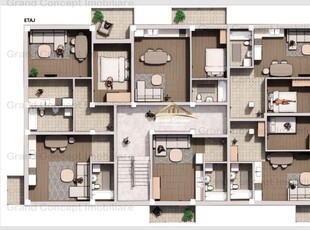 Apartament 2 camere, Rediu, 44.25 mp €57.525 Cod Oferta: 9558