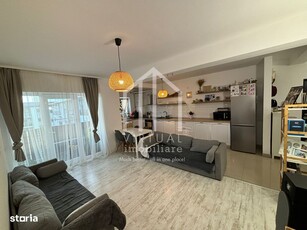 Apartament cu 3 camere, terasa 21 mp, loc de parcare