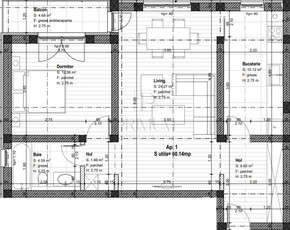 GIROC - 2 si 3 Camere - Etaj intermediar - Finisaje la alege