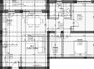 GIROC - 3 Camere - Etajul 2 - Spatios - Finisaje la alegere