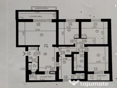 Ultracentral, apartament 4 camere,boxa, garaj, dependinte