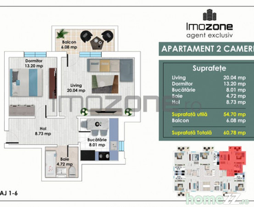 2 CAMERE – ZONA AVANTAJOASA – METROU PACII – AUTOGA...