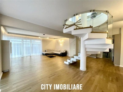 Penthouse 3 camere, LUX, S 150 mp + 200 mp terasa, Buna Ziua. de inchiriat