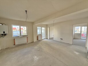 Apartament 3 camere, 60mp, terasa, semifinisat zona Terra