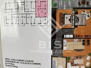 Apartamente 3 camere bloc nou, White Residence