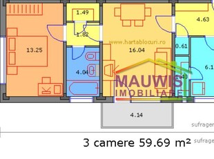 Vanzari Apartamente 3 camere Bucuresti MILITARI GORJULUI