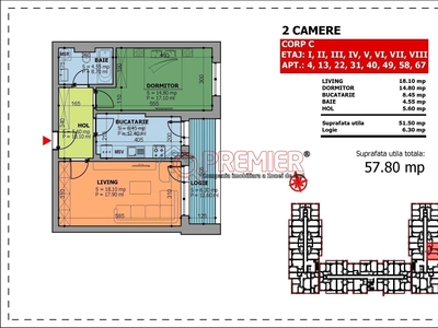 2 Camere - NOUL TVA NU NE AFECTEAZA - 75140 euro