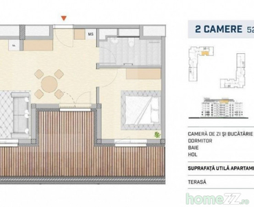 Apartament 2 camere