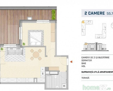 Apartament 2 camere