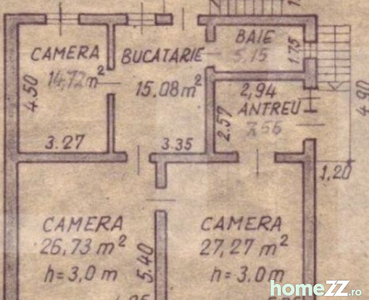 Casa cu 3 camere