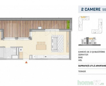 Oportunitate apartament 2 camere