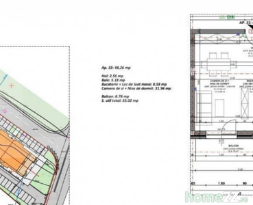 Proiect nou! Apartament 2 camere