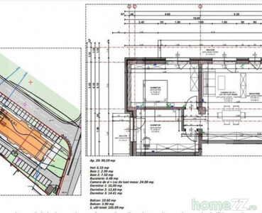 Proiect nou! Apartament 4 camere