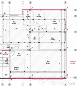 Spatiu comercial central de 145mp, 2 baii, zona Republicii