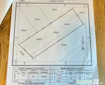 Teren intravilan Fughiu comuna Oșorhei 1282mp