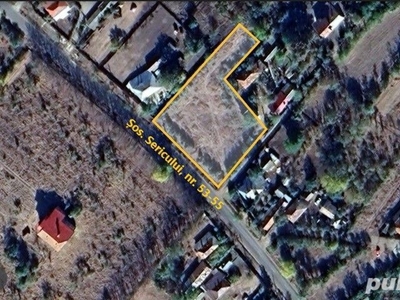 Vând teren pentru casă 2.429mp intravilan sat.Sericu Blejești TR, 6 euro mp