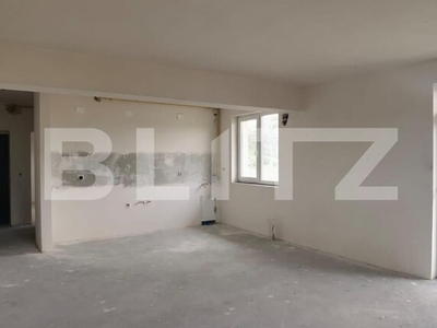 Apartament 2 camere semifinisat, 66 mp utili, CF, zona Gilau