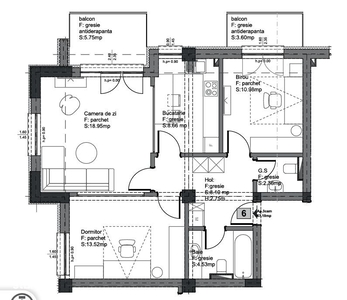 Apartament 3 camere de vanzare in bloc nou, Avantgarden3 Brasov