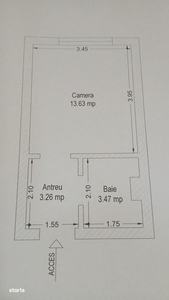 2 camere Trivale bloc nou 2023 zona rezidentiala langa padure