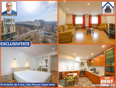 Apartament 3 camere, 2 bai (110mp!) | Parcare | Bd. Unirii - Traian
