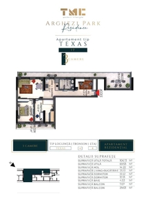 Apartament 3 camere - finalizare decembrie 2023 - Metalurgiei