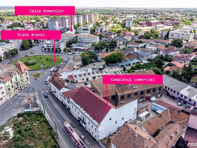 Oportunitate unică de investiție în centrul orașului Arad!