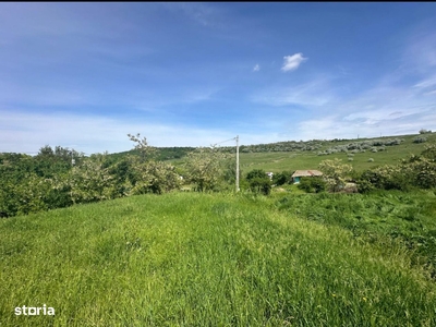 Teren cu Deschidere la Asfalt în Popricani la 1 km de Primărie! Iasi!