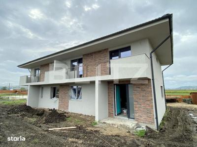 Duplex de vanzare in Jucu de Mijloc, 5 camere, teren 300 mp!