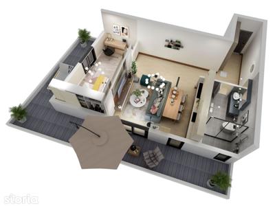 Oportunitate unica, apartament 3 camere+dressing, 100 mp+terasa 80mp!!