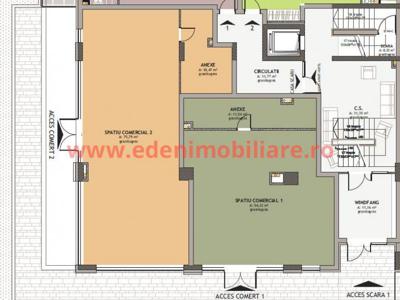 Spatiu Comercial de vanzare in Cluj, zona Gheorgheni, 171236 eur