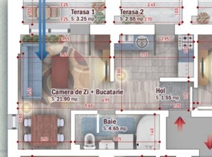 Apartament 2 camere ideal pentru investitie Titan Pallady 5 min statia STB