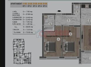 Apartament 3 Camere Lux Brancoveanu - Grand Arena