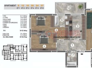 Delta Vacaresti Apartament 3 Camere Finalizat LUX - Metrou Piata Sudului