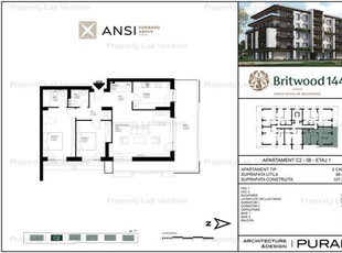 De vânzare apartament 3 camere – BRITWOOD 144, Iancu Nicolae