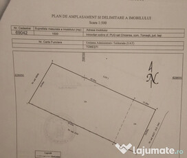 Teren 2847mp in Chicerea Tomesti