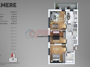 Apartament 3 camere Metalurgiei, Parcul Tudor Arghezi