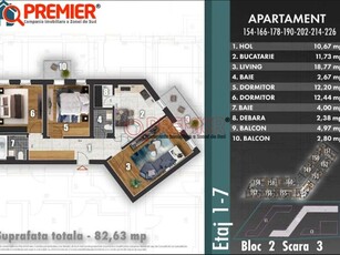 Apartament 3 camere Metalurgiei, sector 4, Z Park Residence