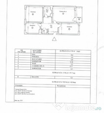 Ctin Brezeanu 3 camere decomandat etaj 3