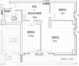 Spatiu comercial, 72.5mp, zona BMW