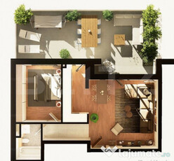 Apartament 2 camere, 54 mp, terasa 44 mp, constructie noua,